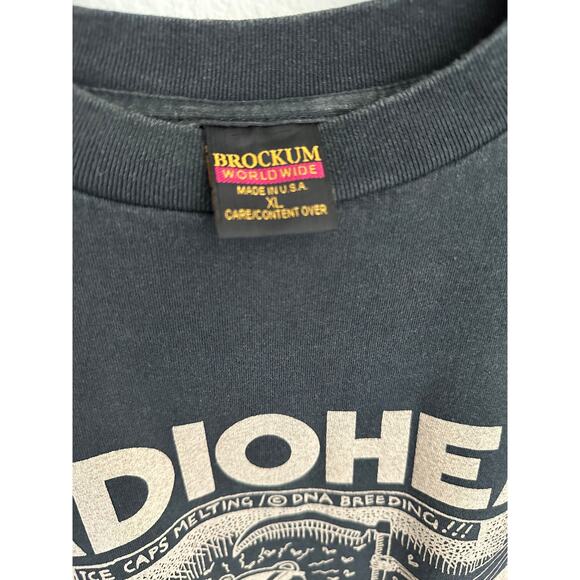 Radiohead "Fast-Track" Vintage T-shirt Reprint Brockum Tag Single Stitch Shirt - Picture 7 of 7